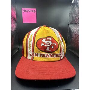 vtg 49ers snapback cap